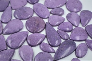 Pierre précieuse Stichtite naturelle de qualité supérieure nouveauté cabochon en vrac en pierre pour bijoux artisanat d'art et décoration pierre violette - Product Image 4