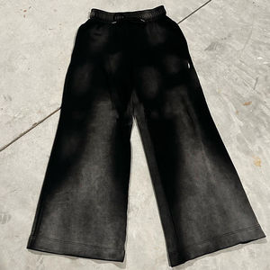 Pantalones Deportivos de Cintura Media, Estilo Jogger, con Estampado Lavado Ácido, Pedrería y Cintura Elástica, Pantalones Casuales para Hombre - Product Image 3