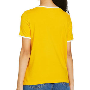 เสื้อยืดสีทึบเสื้อยืดธรรมดาผ้าฝ้าย100% แขนสั้นเสื้อยืดสำหรับผู้ชายและผู้หญิง - Product Image 2