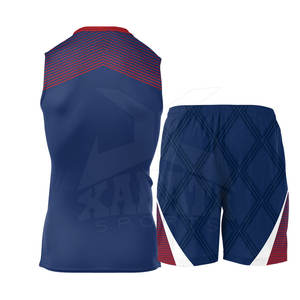 ชุดเครื่องแบบฝึกซ้อม7ต่อ7ชุดออกกำลังกายระบายอากาศได้ดีดีไซน์ใหม่ - Product Image 3