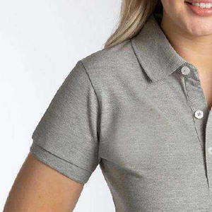 เสื้อเชิ้ตลายพิมพ์สำหรับผู้หญิง ป้องกันรอยยับ ป้องกันขนร่วง สำหรับใส่กอล์ฟ ปกติดกระดุม ดีไซน์แบบยูนิฟอร์ม ขายส่งจากจีน - Product Image 5