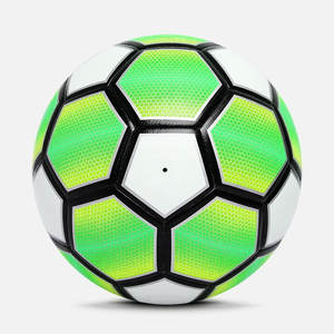 Offre Spéciale en cuir Pu de couleur unie fait sur mesure/meilleur prix de gros Football en cuir Pu imperméable - Product Image 4