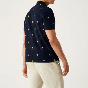 Polo bordado personalizado con tela suave y costuras de logotipo para oficina o uso de uniforme Polo bordado - Product Image 2