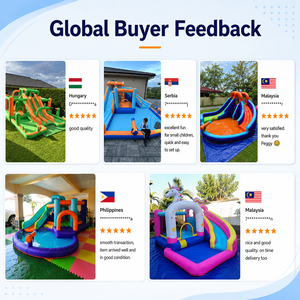 Cañón de Agua con Soplador de Bajo Ruido, Garantía de Calidad de Fábrica, MOQ 100 Piezas, Aspersor de Agua para Juegos de Verano, Castillo Inflable - Product Image 6