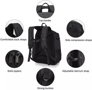 Sac à dos de sport de plein air avec compartiment football Sac d'entraînement de nageur de grande capacité Sac à dos polyvalent écologique pour enfants - Product Image 6