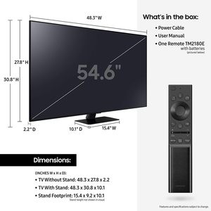 Téléviseur intelligent LED 4K UHD Direct Full Array de 55 pouces avec commande vocale - Product Image 5
