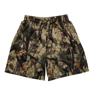 Pantalones cortos de playa para hombre, bañadores de secado rápido para correr, pantalones cortos de playa con forro de malla, uniforme táctico de camuflaje - Product Image 1