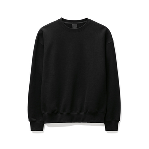 เสื้อสเวตเตอร์คอกลมผ้าเทอร์600แกรมเฟรนช์เทอร์รี่ใส่สบายกระชับแขนเสื้อและชายเสื้อ - Product Image 1