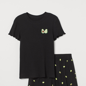 Costume de nuit en satin de soie 2 pièces pour femmes 100% coton vêtements de nuit à séchage rapide pour l'automne vêtements de maison à motif solide pour femme - Product Image 1