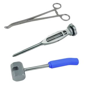 Juego de Instrumentos Quirúrgicos Manuales de Acero Inoxidable para Articulación de Cadera Artificial, Implante Veterinario Ortopédico Reutilizable - Product Image 4