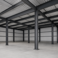 Poutre en acier profilé en H pour structure portique, section laminée avec certificat d'usine pour projets de construction