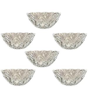 Tál Üveg Kompótos 6 Darabos Díszdobozban - Product Image 1