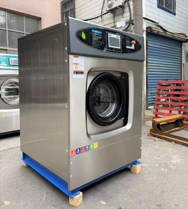 Lavadora-Extractora Comercial de 30 kg, Máquina de Lavandería Industrial con Pantalla Táctil, Carga Frontal, Equipo de Limpieza de Agua - Product Image 1