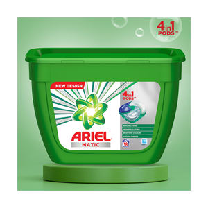 Revitalice la ropa sin esfuerzo con Ariel Pods, fórmula de cápsula avanzada de 76 unidades para obtener resultados potentes y consistentes - Product Image 3