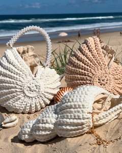 Thiết Kế Mới Độc Đáo Shell Hình Móc Của Phụ Nữ Mùa Hè Bãi Biển Túi Vỏ Túi - Product Image 1