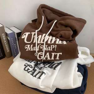 Sweats à capuche unisexes personnalisés 320 GSM Premium Sweatshirts Prix d'usine Vente en gros Doux Confortable Chaud Sweats à capuche lourds - Product Image 1