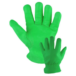 Gants de conduite en cuir de vachette JNM SAFETY JNM-757 avec poignet réglable, résistants à la chaleur, antistatiques, durables, épaisseur 11 oz - Product Image 3