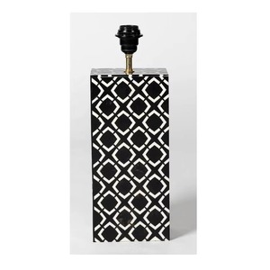 โคมไฟตั้งโต๊ะแบบฝังกระดูกรูปทรงเรขาคณิตโคมไฟข้างเตียงไฟฟ้าแบบไม่มีโป๊ะโคมสำหรับห้องนั่งเล่นโต๊ะของตกแต่งตู้โชว์ - Product Image 5