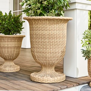 ¡VENTA! Venta al por mayor superventas 2023 Boho Julia Berolzheimer maceta tejida para decoración sala de estar Interior Exterior - Product Image 4