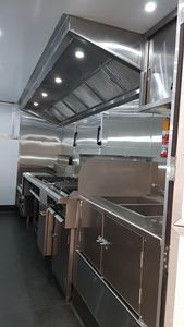 Mobile Food Trailer Fully <b>Equipped</b> Food Cart Food Vending Truck for Sale - Product Image 5