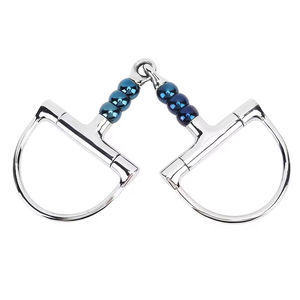 El mejor material de acero inoxidable hecho, brocas de filete de mejilla completa, brocas de caballo, bolas de hierro para el sudor, pieza de boca, brocas de equitación de calidad - Product Image 6