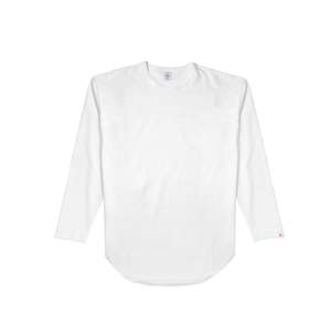   เสื้อยืดโอเวอร์ไซส์ทรงทันสมัย ผ้าฝ้ายออร์แกนิค 100% แขนยาว ผ้าเจอร์ซีย์ 300 กรัม ดีไซน์ทรงวงรี - Product Image 1