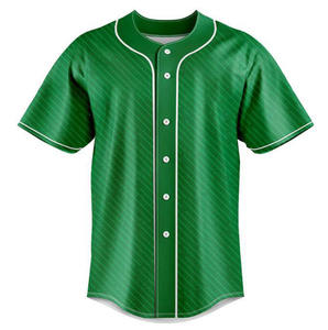 Vente en gros T-shirt de maillot de baseball uni vierge entièrement sublimation Maillots de baseball personnalisés pour hommes - Product Image 1