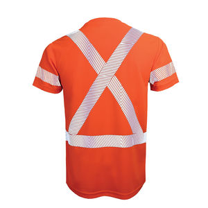 Camisetas de Alta Visibilidad para Hombre, al por Mayor, ODM OEM, de Alta Calidad, Reflectantes, para Trabajadores, de Seguridad - Product Image 3