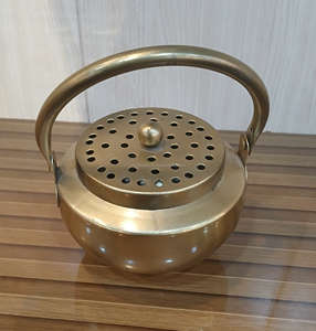 Antique Brass Loban <b>Burner</b> Handmade Hanging Metal <b>Incense</b> <b>Holder</b> with Handle Ideal for Meditation Rituals and Aromatherapy Decor - Product Image 6