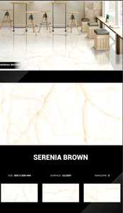 Decoración de mosaico moderno, azulejos de pared de piedra sinterizada blanca, azulejos de baño y suelo de 600x1200mm para apartamentos indios - Product Image 5