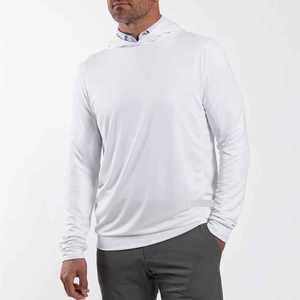 Nueva sudadera con capucha de golf para hombre, ligera, de secado rápido, con logotipo personalizado, tejido transpirable para deportes al aire libre - Product Image 1