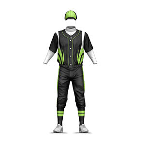 Uniformes de Béisbol Personalizados de Alta Calidad, Impresos y Transpirables, 100% Poliéster, Venta al Por Mayor para Adultos - Product Image 3