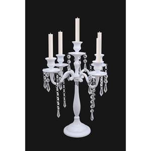 Candelabro de aluminio pulido con espejo brillante de color plateado, candelabros de alta calidad estándar para decoración de bodas y suministros de la India - Product Image 3