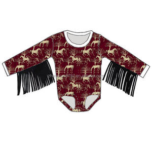 Top peplo tinta unita e fondi spezzati boccioli di fiori stile Casual set di abbigliamento Boutique per <span class=keywords><strong>ragazze</strong></span> e bambini per l'estate - Product Image 4