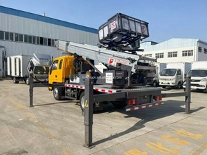 Vente chaude JMC 4x2 camion de travail aérien 28 32 mètres maison échelle mobile camion échelle chariot élévateur <span class=keywords><strong>prix</strong></span> de la plate-forme de travail aérien - Product Image 6