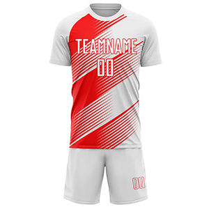 El mejor diseño, transpirables uniformes de fútbol de secado rápido, ropa de equipo de poliéster 100%, camiseta de fútbol de sublimación personalizada - Product Image 2