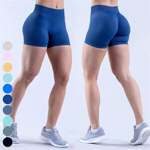 Breathable Quick Dry High Elastic Scrunch Butt Sports ShortsGym Fitness <b>Leggings</b> Seamless Yoga <b>Shorts</b> for <b>Women</b> - Product Image 6