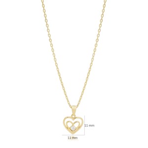 Pendentif élégant en forme de cœur, vente en gros, collier en argent sterling 925, bijoux fins faits à la main en Turquie, vente en gros - Product Image 3