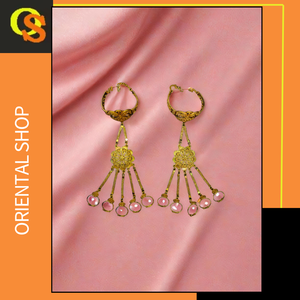 Dernière arrivée Bague avec plaqué or 22 carats Design traditionnel Porter des bijoux de mariée à vendre par les exportateurs indiens - Product Image 2