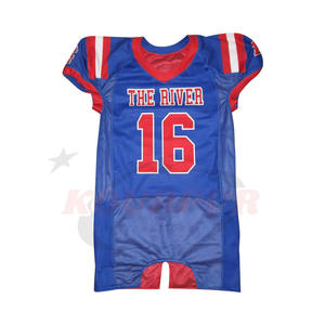 Camisetas de uniforme de fútbol americano 7v7 Camiseta de fútbol americano acolchada de grado premium con logotipo personalizado de proveedor paquistaní - Product Image 2