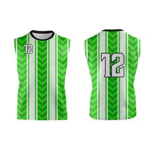 Venta al por mayor adulto Regular Fit impreso sublimación con capucha 7 V 7 uniforme de fútbol temporada de verano transpirable 7 en 7 logotipo personalizado Unisex - Product Image 6