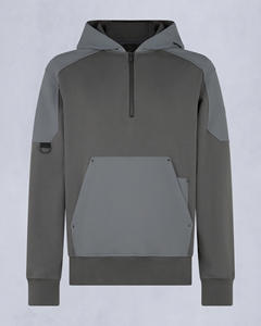 Nouveau Musthave surdimensionné fermeture éclair poche avant à capuche pour hommes moderne vêtements décontractés à capuche confort mi-poids à capuche avec Logo personnalisé - Product Image 4