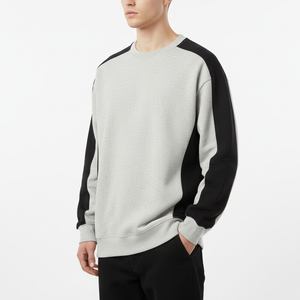 Sudadera con Capucha de Invierno para Hombre, Talla Grande, Cuello Redondo, 100% Algodón, 500 GSM, Bordado Personalizado, Apliques, Transpirable, Holgada, Superventas - Product Image 3