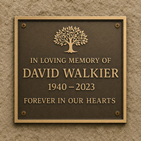 Plaque de banc en bronze personnalisée avec inscription LED, plaque métallique gravée sur mesure pour siège commémoratif de parc, jardin et espace public