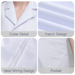 Lab <b>Coats</b> for <b>Doctors</b> and Nurses Medical <b>Coats</b> for Hospital - Product Image 3