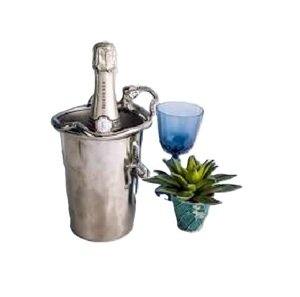 Taze varış tarzı şarap soğutucu kova düz alt tasarım özelleştirilmiş boyutu şekil renk ev <span class=keywords><strong>Bar</strong></span> parti kullanır - Product Image 1