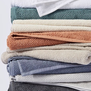 Serviettes de luxe en coton pur Serviettes de bain absorbantes douces de haute qualité Serviettes de ménage personnalisées en gros - Product Image 5