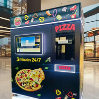 Rotation optimisée des stocks pour réduire le gaspillage d'ingrédients et de produits finis, distributeur automatique de pizzas entièrement automatique pour la restauration rapide
