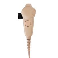 IMPRES Kit de tube translucide de surveillance à deux fils Beige durable et confortable pour les radios APX casques spécialisés