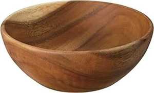 Cuenco de madera de la mejor opción para soporte de vajilla, fruta y ensalada, diseños OEM personalizados hechos a mano, al mejor precio al por mayor - Product Image 4